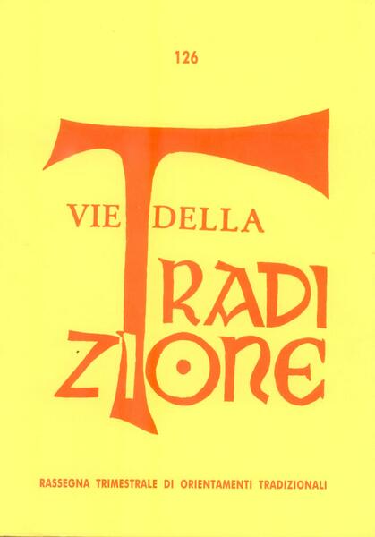 VIE DELLA TRADIZIONE N. 126