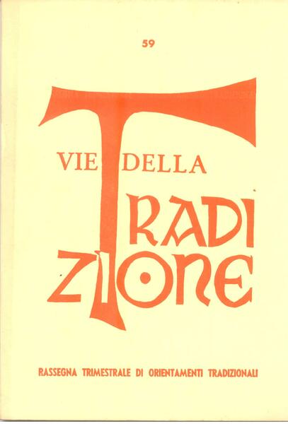 VIE DELLA TRADIZIONE N. 59