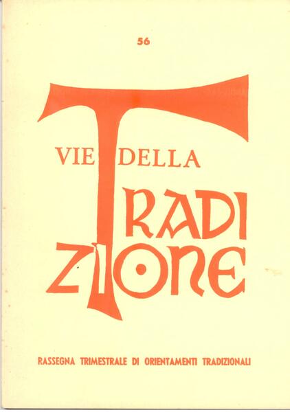 VIE DELLA TRADIZIONE N. 56