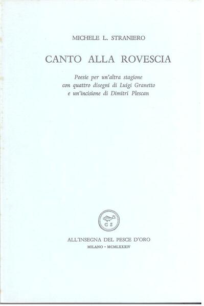 CANTO ALLA ROVESCIA