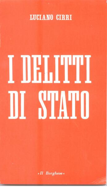 I DELITTI DI STATO