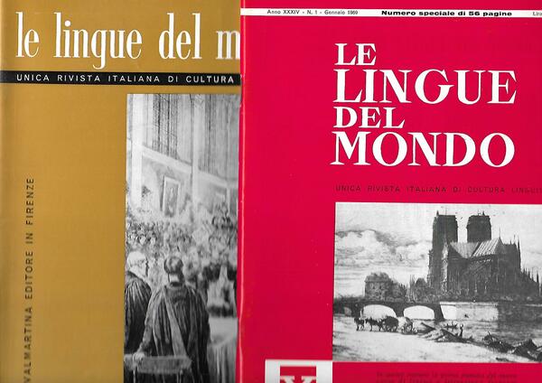 LE LINGUE DEL MONDO - ANNO XXXIV-1969 COMPLETA