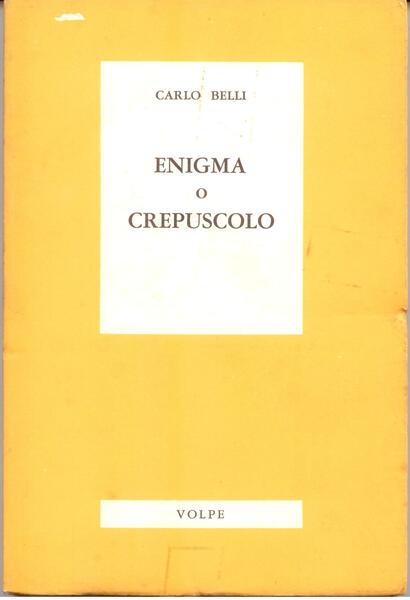 ENIGMA O CREPUSCOLO