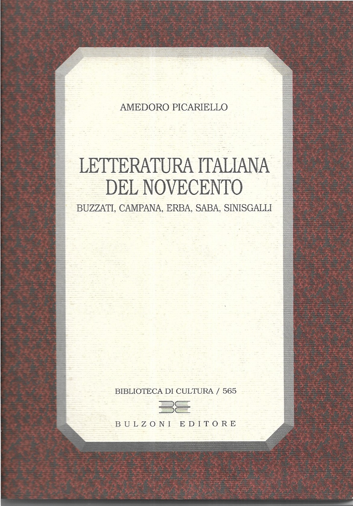 Letteratura itaiana del novecento