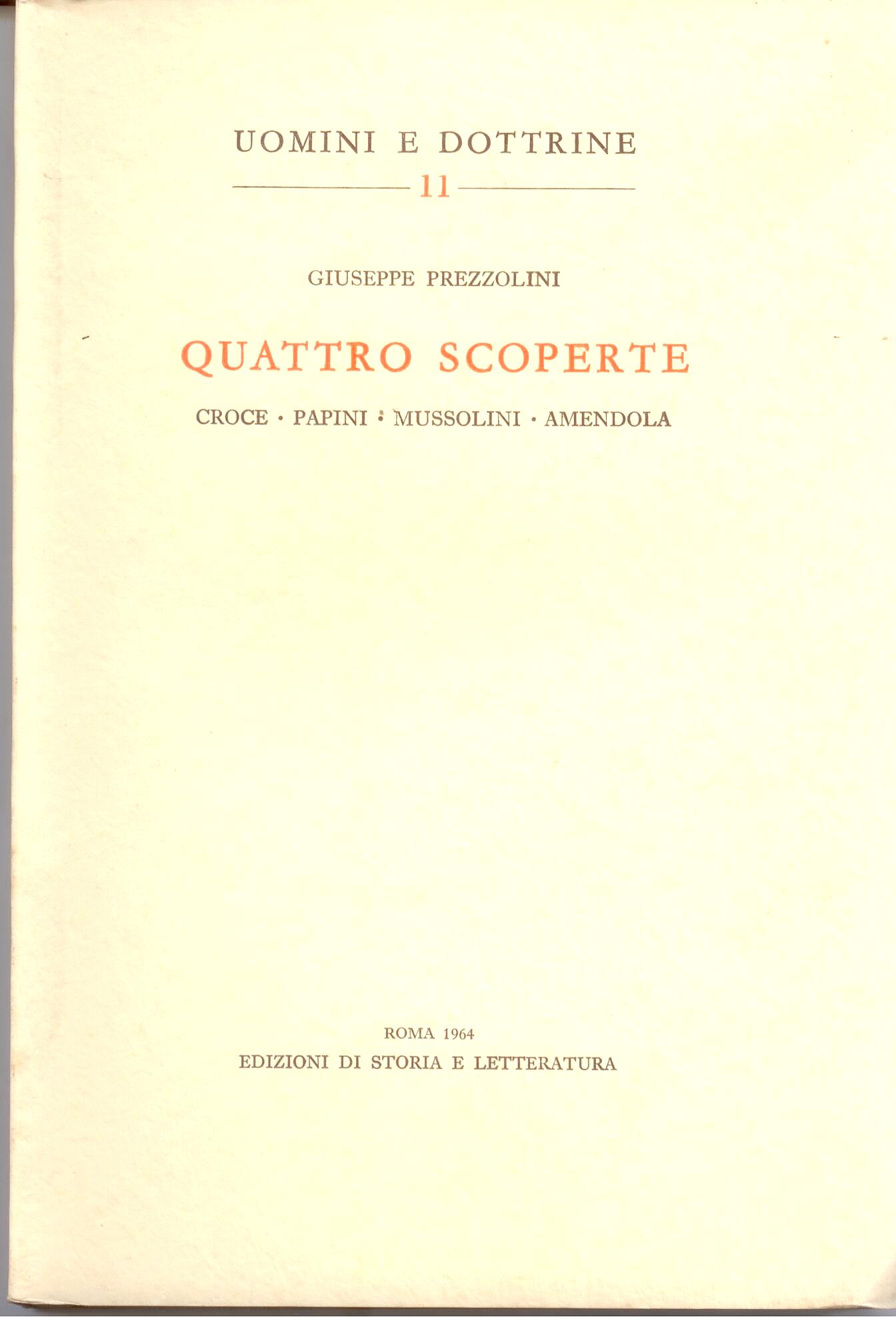 Quattro scoperte