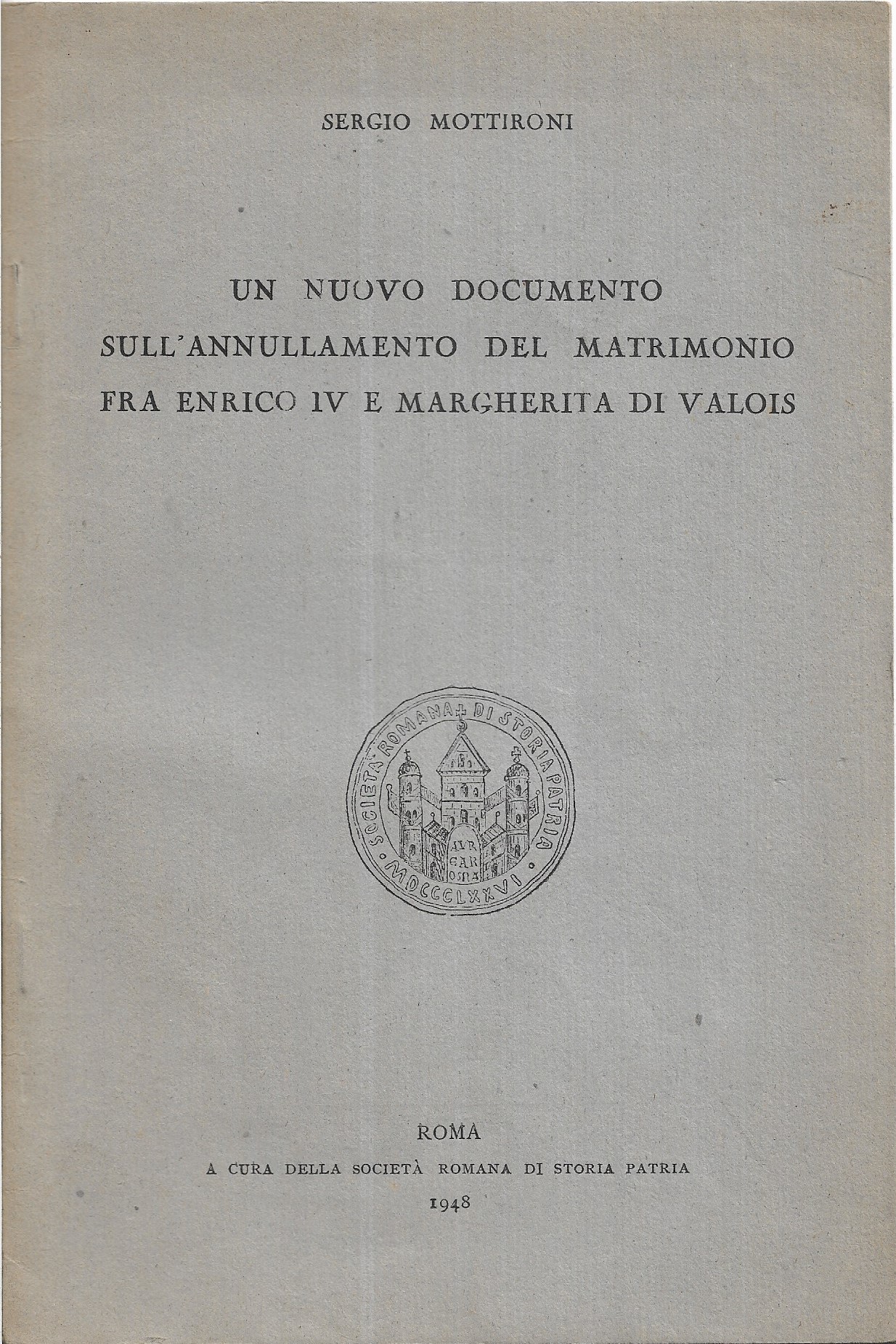 Un nuovo documento sull'annullamento del matrimonio fra Enrico IV e …