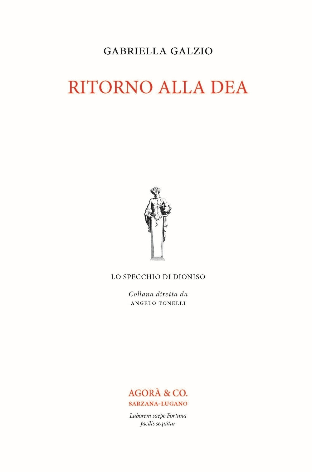 Ritorno alla dea