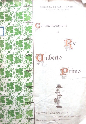 Commemorazione di Re Umberto I.