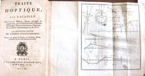 Traité d’optique, par Lacaille. Nouvelle Édition, revue, corrigée et augmentée, …