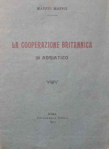 La cooperazione britannica in Adriatico.