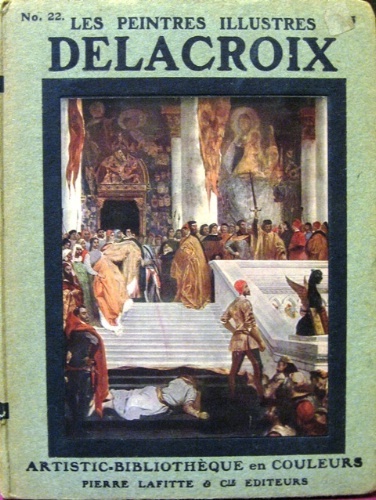 Delacroix. Huit reproductions facsimile en couleurs.