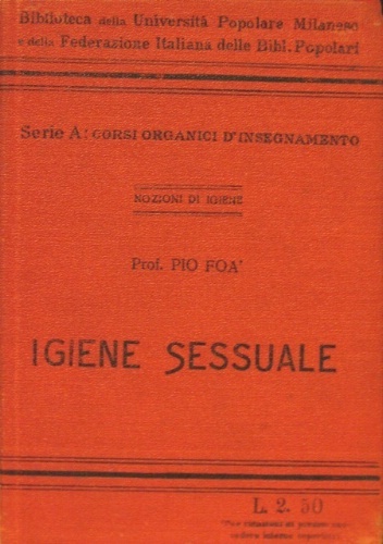 Igiene sessuale.