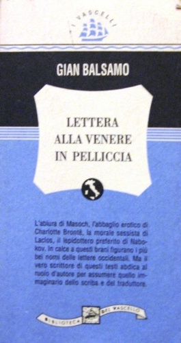 Lettera alla venere in pelliccia.