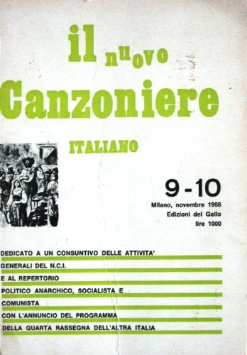 Il nuovo canzoniere italiano. 9-10.