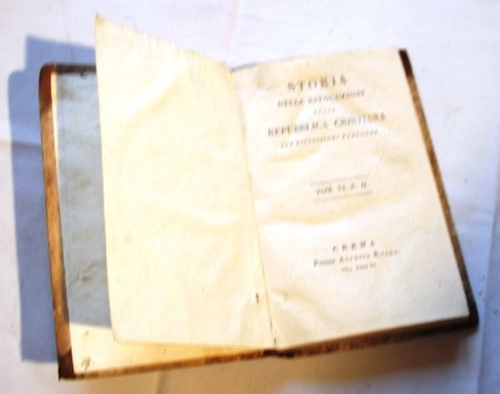 Storia delle rivoluzioni della repubblica cristiana con riflessioni analoghe. Tomo …