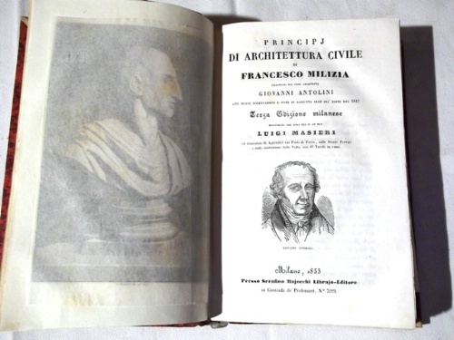 Principj di architettura civile di Francesco Milizia illustrati dal prof. …