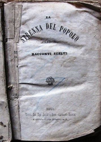 La strenna del popolo. Anno II. Racconti scelti.