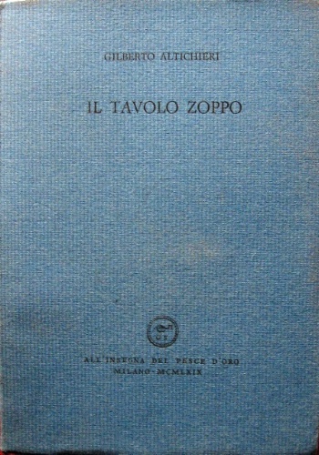 Il tavolo zoppo.