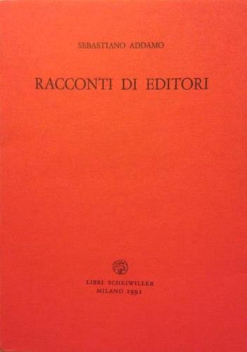 Racconti di editori.