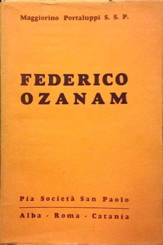 Federico Ozanam.