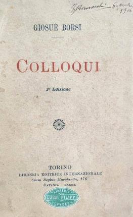 Colloqui. Seconda edizione.