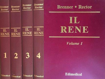 Il rene. Quattro volumi.