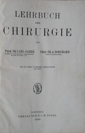 Lehrbuch der chirurgie. Mit 535 teils farbigen abbildungen im text.