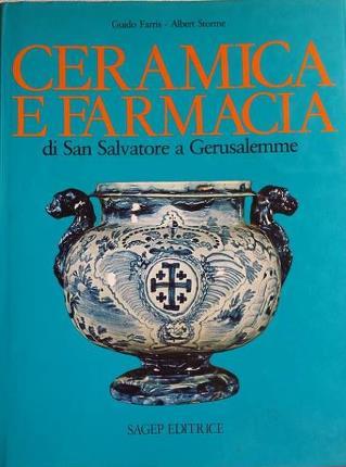 Ceramica e farmacia di San Salvatore a Gerusalemme.