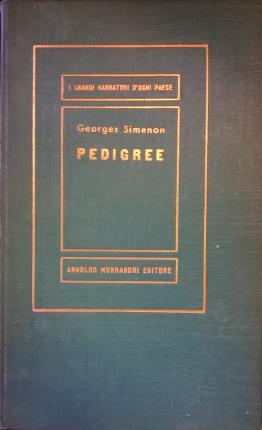 Pedigree. Romanzo di Georges Simenon.