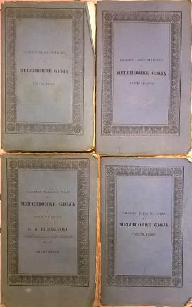 Filosofia della statistica. Quattro volumi. Colle notizie storiche sulla vita …