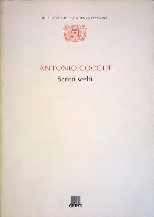 Scritti scelti. Introduzione e cura di Simone Contardi.