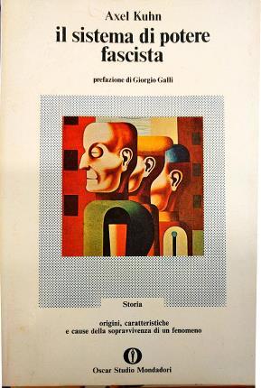 Il sistema di potere fascista. Prefazione di Giorgio Colli. Traduzione …
