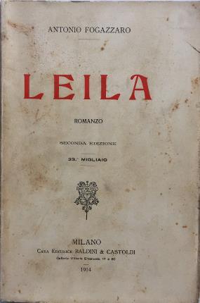 Leila. Romanzo, seconda edizione.