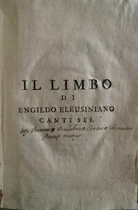 Il limbo. Canti sei.