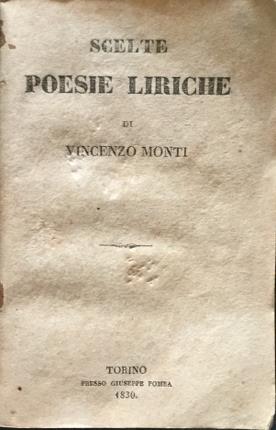 Scelte poesie liriche.