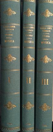 Storia della musica. Tre volumi. Volume primo: Dal Medioevo al …