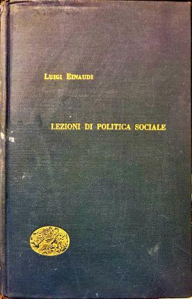 Lezioni di politica sociale.