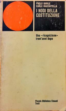 I nodi della costituzione.