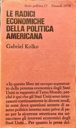 Le radici economiche della politica americana.