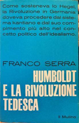 Wilhelm von Humboldt e la Rivoluzione tedesca.