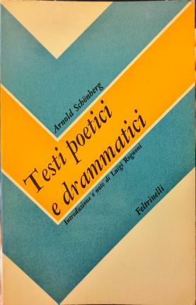 Testi poetici e drammatici editi e inediti. Introduzione e note …