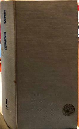 Canzoniere. Testo critico e introduzione di Gianfranco Contini. Annotazioni di …