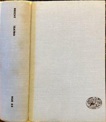 Teatro. Volume unico. A cura di Emilio castellani. Introduzione di …