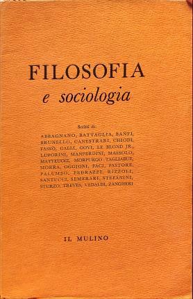 Filosofia e sociologia.