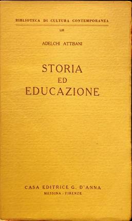 Storia ed educazione.