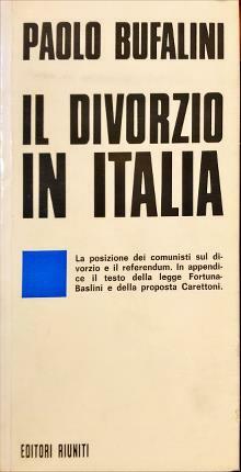 Il divorzio in Italia.
