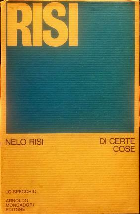 Di certe cose. Che dette in versi suonano meglio che …