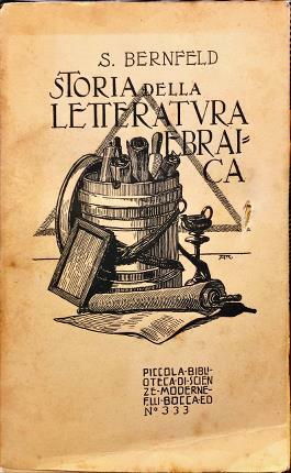 Storia della letteratura ebraica antica. Traduzione autorizzata di Enzo Sereni.