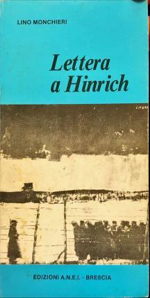 Lettera a Hinrich. 3a edizione.
