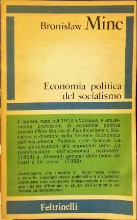 Economia politica del socialismo.